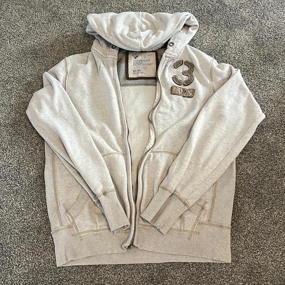 VINTAGE American eagle zip up hoodie